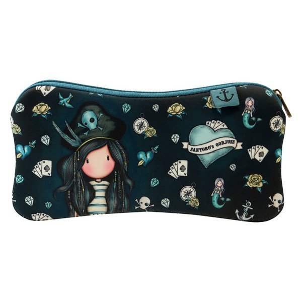 Piórnik Gorjuss Black Pearl Czarny Turkusowy Santoro London Sklep