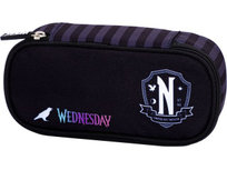 Piórnik Organizer Szkolny Młodzieżowy Pojemny Duży Saszetka Wednesday