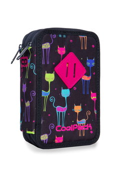 Piórnik podwójny z wyposażeniem, Coolpack Jumper 2 koty cats (id: 11716)