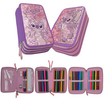 PIÓRNIK POTRÓJNY Z WYPOSAŻENIEM LILO&STITCH ANGEL GIOTTO