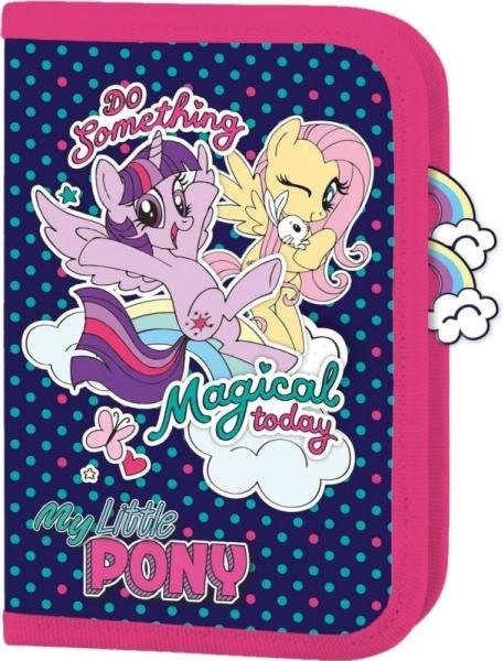 Piórnik rozkładany dla dzieci, St.Majewski, My Little Pony, granatowy