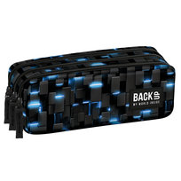 Piórnik saszetka dla chłopca BackUp Model G BYTEWAVE grafitowy