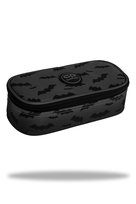 Piórnik saszetka dla chłopca CoolPack Campus Darker Night nietoperze czarny
