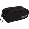 Piórnik saszetka dla chłopca CoolPack Clever Black gładki czarny - CoolPack