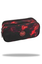 Piórnik saszetka dla chłopca CoolPack Duke Ashh czarno - czerwony