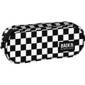Piórnik saszetka dla dzieci, BackUp, szachownica, czarny - BackUp