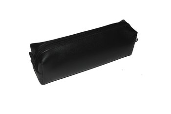 Piórnik saszetka dla dzieci, Pajacyk, gładki, czarny - Pajacyk