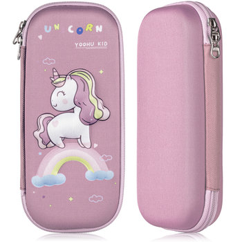 Piórnik saszetka, dla dziewczynki, Ragi, jednorożec, fioletowy - Ragi