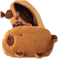 Piórnik saszetka do szkoły Kapibara pluszowy szkolny