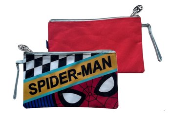 Piórnik Saszetka Kosmetyczka Spiderman Marvel Pająk Duży - Hopki