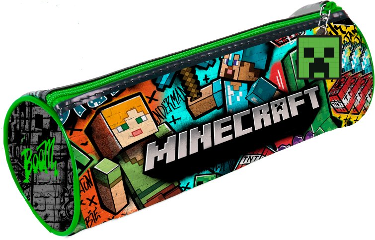 Piórnik Saszetka Minecraft Mc00052 Mix Wzorów - Kids Euroswan | Sklep ...