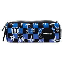 Piórnik, Square It!, 2 Komorowy, Czarno-Niebieski