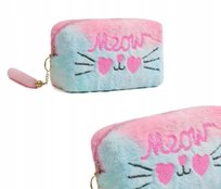 Piórnik Szkolny 3D Kot Dla Dziewczynki Kotek Do Szkoły Pastelowy