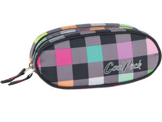 Piórnik szkolny Coolpack Academy Pastel check 47234CP nr 131 - CoolPack