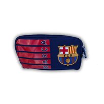 Piórnik Szkolny Do Szkoły Niebieski Barca Barcelona Dwie Przegrody Suwak