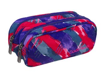 Piórnik Szkolny Dwukomorowy Coolpack Clever Vibrant Lines 81440Cp - CoolPack