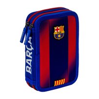 Piórnik szkolny dwukomorowy z wyposażeniem FC Barcelona Young, Astra, 31 szt. Astra