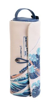 Piórnik szkolny Hokusai Wielka Fala w Kanagawie rozkładany na przybory szkolne  - Grupo Erik