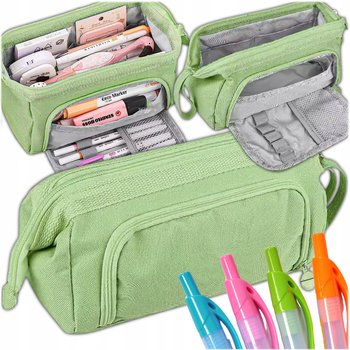 Piórnik Szkolny Saszeta do Szkoły z Uchwytem dla Chłopca Dziewczynki DUŻY - KRUMAD