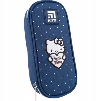 Piórnik szkolny saszetka dla dziewczynki Hello Kitty niebieski Kite - KITE