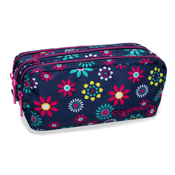 Piórnik szkolny trzykomorowy CoolPack Primus Hippie Daisy 34076CP nr B60015 - CoolPack