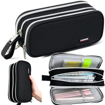 Piórnik szkolny trzykomorowy Pojemna saszetka /Martius/ - Inna marka