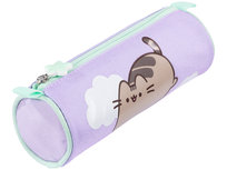 Piórnik tuba dla dziewczynki St.Majewski Pusheen The Cat Violet kot fioletowy