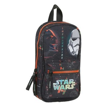 Piórnik w kształcie Plecaka Star Wars The Dark Side Czarny Pomarańczowy - Star Wars gwiezdne wojny
