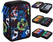 Piórnik z wyposażeniem Coolpack Jumper 3 Football piłka