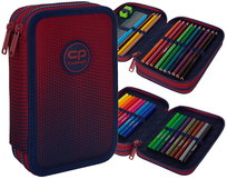 Piórnik z wyposażeniem dwukomorowy dla dzieci, CoolPack Jumper 2 Gradient Costa F066758 CoolPack