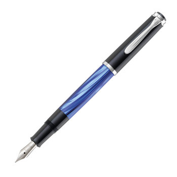 Pióro wieczne, Classic M205 tłoczek M niebieskie PELIKAN - Pelikan