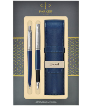 Pióro Wieczne + Długopis Z Etui Pagani Core Royal Blue S0826910 Parker - Parker