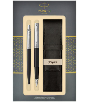 Pióro Wieczne Jotter + Długopis Z Etui Pagani Black+Etui Xc S0825680 Parker - Parker