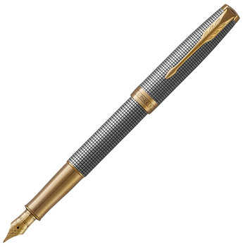 Pióro Wieczne Parker Sonnet Premium Chiselled Silver GT (F) - 1931489 - Parker