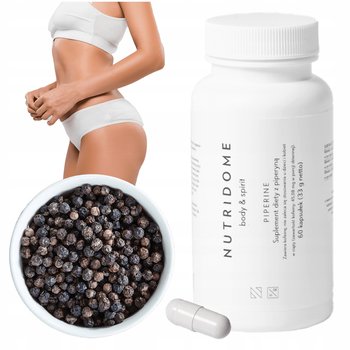 PIPERINE suplement diety w TABLETKACH odchudzanie UJĘDRNIA SKÓRĘ Nutridome - Nutridome