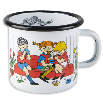 Pippi Filiżanka Kawy Kubek Emaliowany Biały 250 Ml Sklep