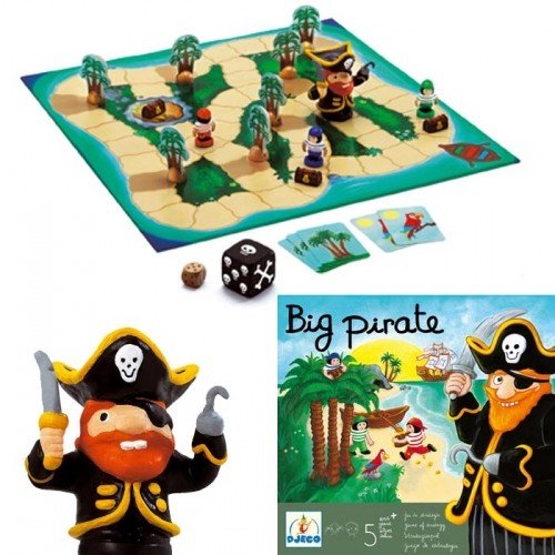 Piraci, gra planszowa, Djeco