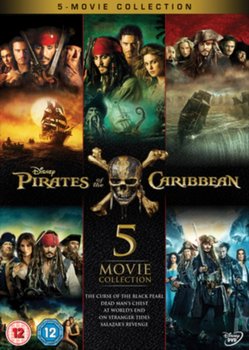 Pirates of the Caribbean: 5-movie Collection (brak polskiej wersji językowej) - Marshall Rob, Ronning Joachim, Verbinski Gore, Sandberg Espen
