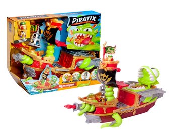 PIRATIX Kraken Ship, Statek piracki, Zestaw - Piratix