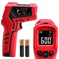 PIROMETR TERMOMETR LASEROWY BEZDOTYKOWY NA PODCZERWIEŃ EMISYJNOŚĆ -50 +600° Benetech