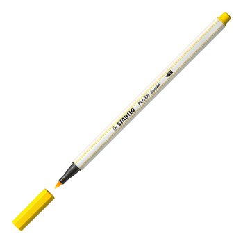 Pisak Pen 68 Brush Żółty, Stabilo - Stabilo