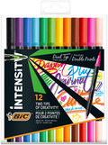 Pisaki dwustronne 12 sztuk, Intensity Classic Dual Tip, BIC - BIC