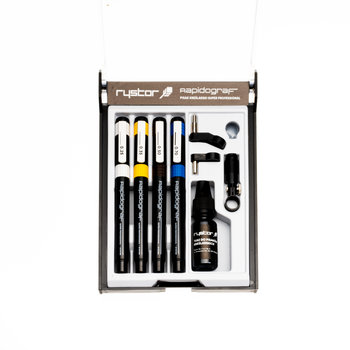 Pisaki kreślarskie rapidograf Rystor Super Professional - Rystor