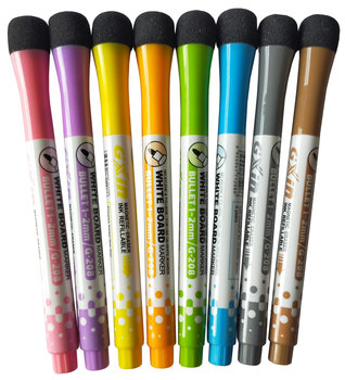 Pisaki mazaki markery suchościeralne 8 szt | Item 5 - Media Mag