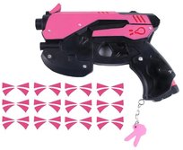 Pistolet D.va Overwatch Tatuaż Tymczasowy Zmywalny Cosplay Anime Hopki