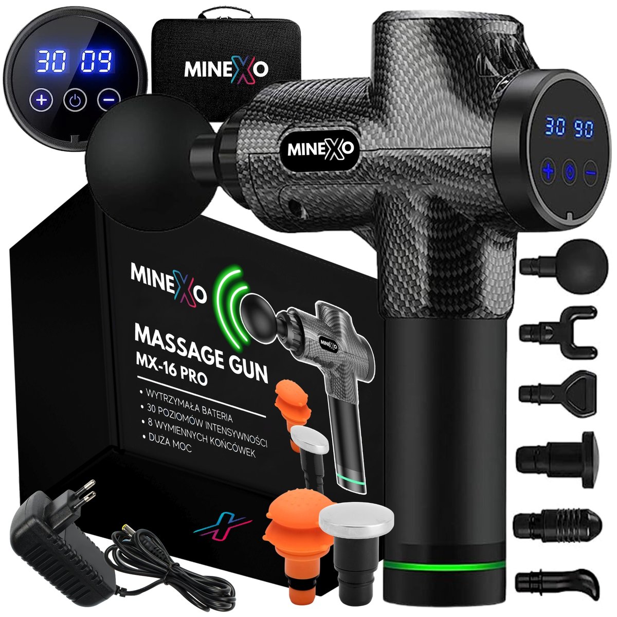 Massage outlet gun