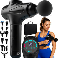 Pistolet do Masażu, Massage Gun + Końcówki Etui