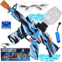 PISTOLET NA KULKI ŻELOWE WODNE AUTOMATYCZNY KARABIN DUŻY ZESTAW AKUMULATOR