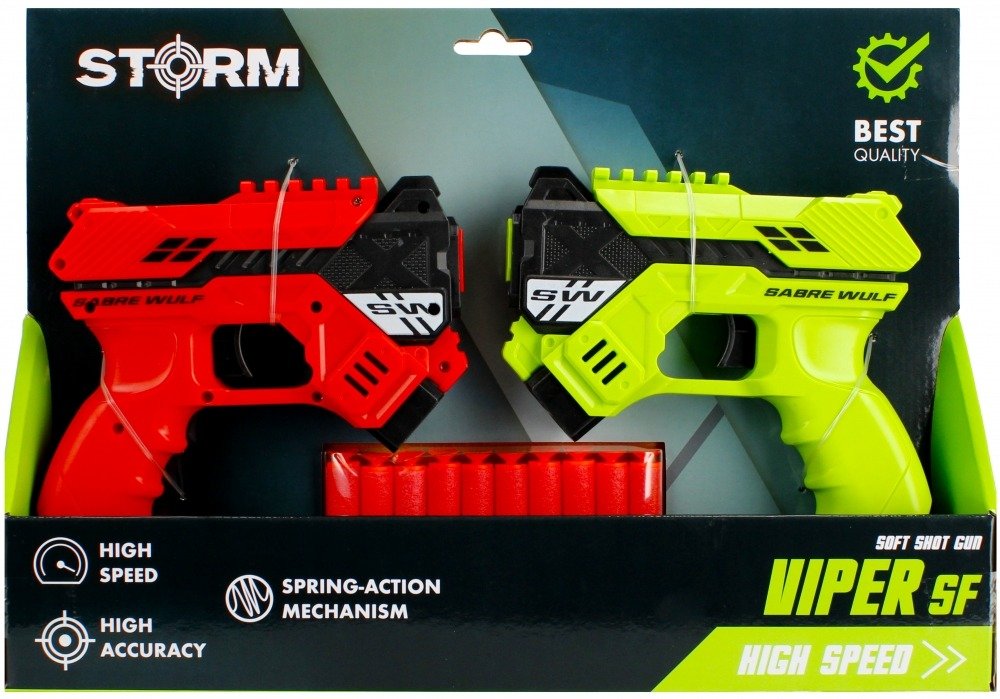 Zdjęcia - Broń zabawkowa Mega Creative Pistolet Na Strzałki Z Akcesoriami 2 Szt 
