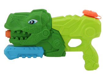 Pistolet Na Wodę Dinozaur 1000 ml Zielony Tyranozaur Zasięg 7 m - Lean Toys